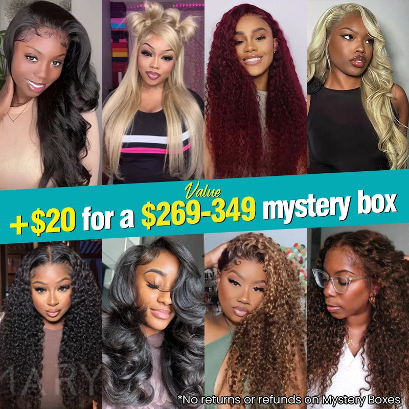 180% / +$20 for Wig Box value $269-$349 / 16
