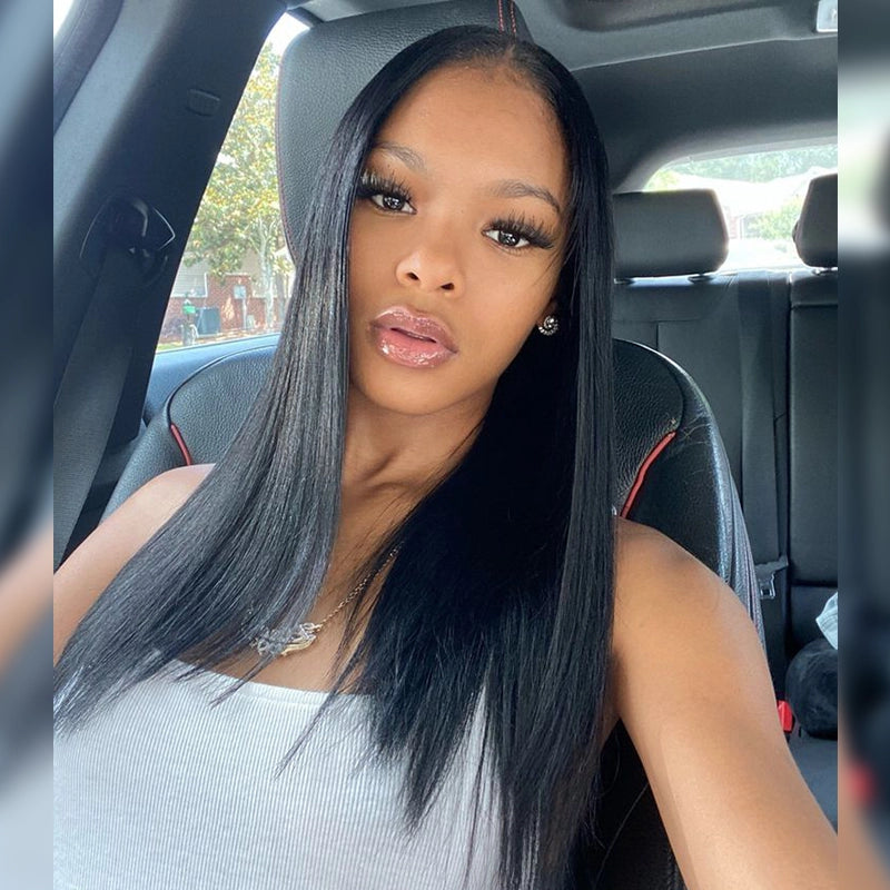 10x6 Parting Max Straight & Water Wave Glueless Pre Cut Wig Fresh Length