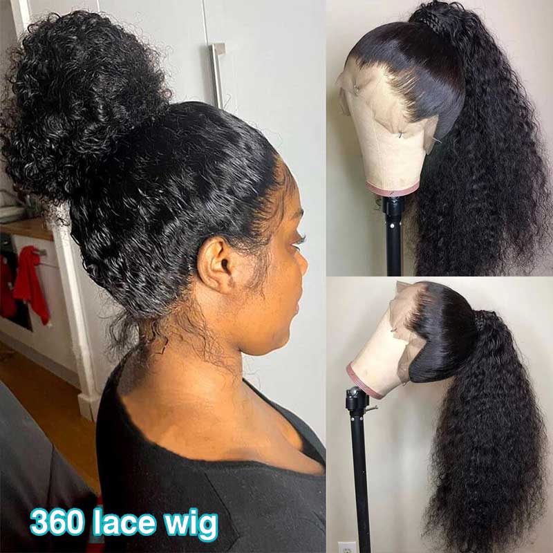 24'' $189 | Water Wave 360 HD Lace Wig 100% Human Hair