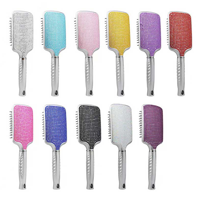 Diamond Crystal/ Rhinestone Air Cushion Comb Massage Brush