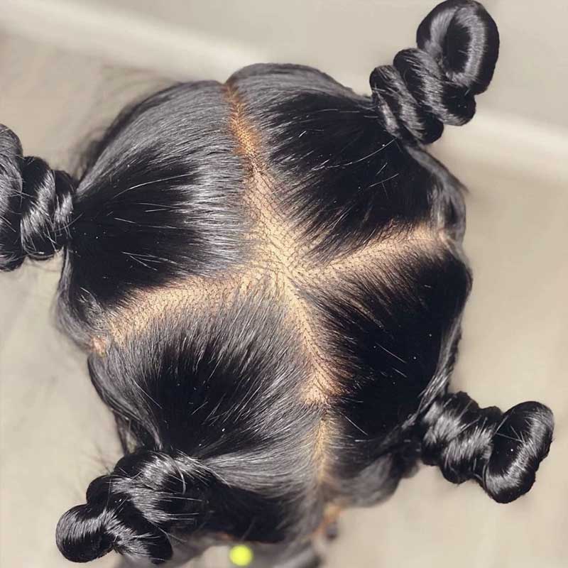 Flash Sale Full Lace Wig with Invisi Strap Brazilian Human Hair Full Scalp Lace Wigs 180% Density