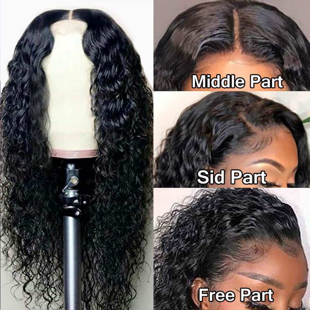 Flash Sale Summer Wet Wavy 13*6 Lace Front Wig Ashimary Human Hair M Cap