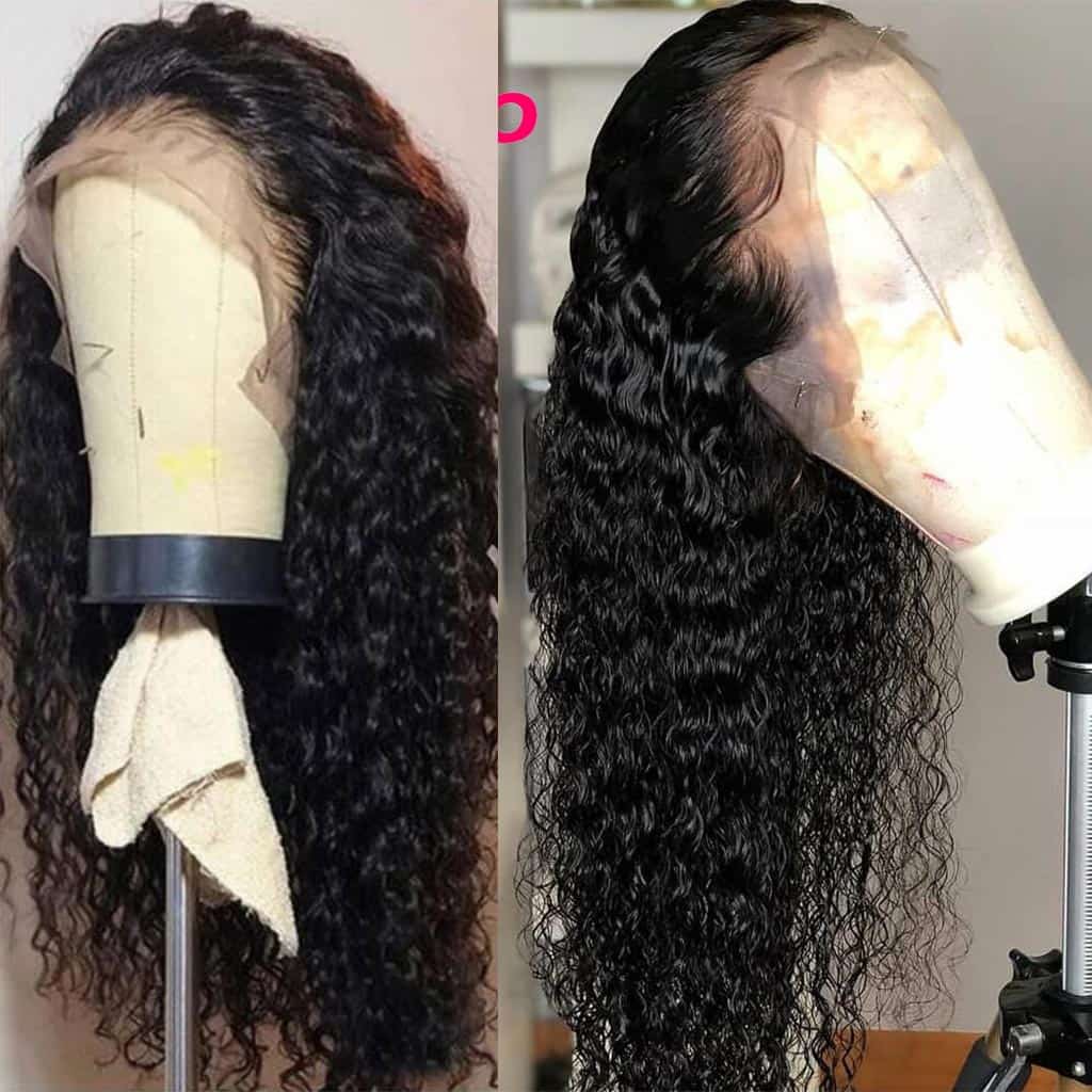 Flash Sale Summer Wet Wavy 13*6 Lace Front Wig Ashimary Human Hair M Cap