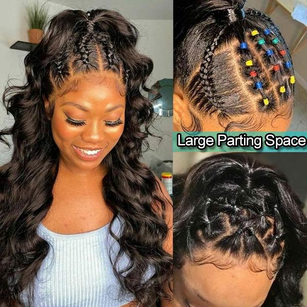 Body Wave HD Lace Front Wig 13*4 Front Body Wave Transparent Lace Frontal Human Hair Wigs