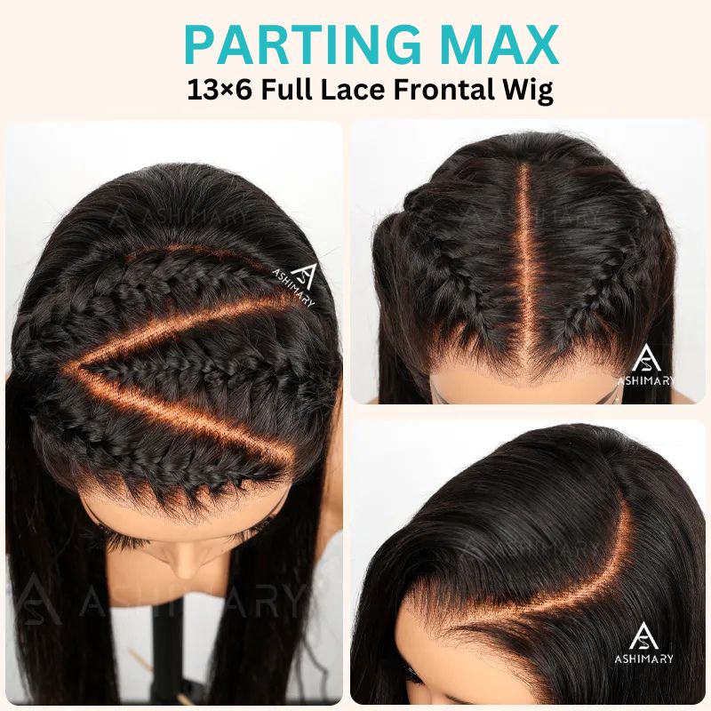 Peacock Curls Pull Go 13x6 Full Glueless Lace Front Wig Pre-Styled Heavy Layers Cut Human Hair